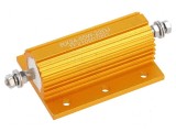 Rezistor bobinat cu radiator 22&Omega; 85W &plusmn;5% 50ppm/&deg;C pentru lipit