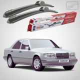 Cumpara ieftin Ștergătoare Mercedes-Benz Clasa E W124 1992-1995 | Set Față Flat &ndash; TeamCar&reg;