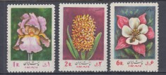 IRAN 1973 FLORA ORHIDEE SERIE MNH foto
