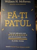 Fa-ti patul de William McRaven, 2018, Lifestyle Publishing