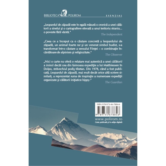 Leopardul de zapada, Peter Matthiesen