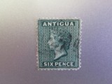 ANTIGUA Q VICTORIA STAMPILAT=350