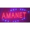 Reclama Text LED Amanet / de interior, animatie luminoasa dinamica, MyStyle&reg;