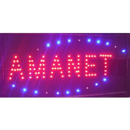 Reclama Text LED Amanet / de interior, animatie luminoasa dinamica, MyStyle&reg;