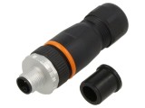 Conector M12 EPIC&reg; POWER M12L F6 4+FE SR1220 8-12