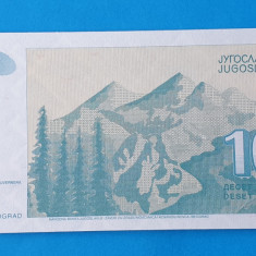 Bancnota - Jugoslavia Iugoslavia 10 Dinari 1994 - in stare foarte buna