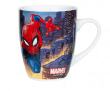 Cana pentru copii, Portelan, Spiderman, 200 ml, Oem