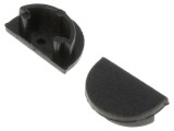 Obturator Negru pentru Profil LED 20buc ABS ARC12