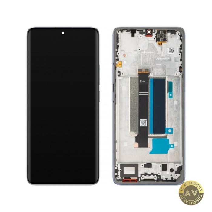 Display cu Touchscreen Xiaomi Redmi Note 13 Pro+ cu Rama Violet (Aurora Purple) Service Pack 560003N16U00