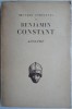 Adolphe - Benjamin Constant (Carte in franceza) Editie Franceza