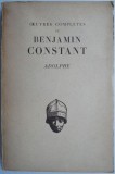 Adolphe (Editie in limba franceza) &ndash; Benjamin Constant