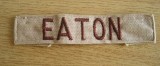 C7 160 - Ecuson tematica militara - nominal - strain - piesa de colectie