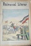 Revista Universul Literar nr.33/1897 pe coperta Sosorea Imparatului Wilhelm in Rusia