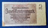 2 Mark 1937 - Bancnota veche Germania nazista