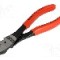 Clesti oblici, pentru taiere, 160mm, otel crom-vanadium, KNIPEX - 74 01 160