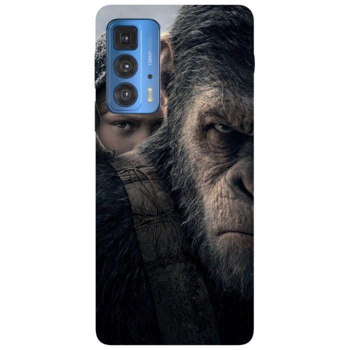 Husa compatibila cu Motorola Edge 20 Lite model Rise Of The Planet Of The Apes, Silicon, TPU, Viceversa