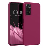 Husa Kwmobile pentru Xiaomi Redmi Note 11 Pro/Redmi Note 11 Pro 5G, Silicon, Violet, 57373.100, Carcasa