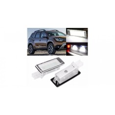 Lampi led numar Inmatriculare Renault, Espace, Scenic, Fluence, Captur, Dacia Duster, Logan