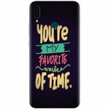 Husa silicon pentru Huawei Y9 2019, My Favorite Waste Of Time