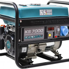 Generator De Curent 5.5 Kw Benzina Pro - Konner & Sohnen - Ks-7000