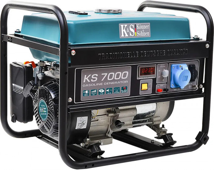 Generator de curent 5.5 kW benzina PRO - Konner &amp; Sohnen - KS-7000