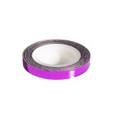 Cumpara ieftin Banda Decor Unghii - Purple Waves Line