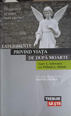 EXPERIMENTE PRIVIND VIATA DE DUPA MOARTE-GARY E. SCHWARTZ foto