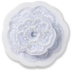 Jibbitz Crocs Elegant White Floral 3 foto