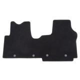 Set covorase auto mocheta Velor RENAULT TRAFIC, 08.2014-07.2021, negru, modele cu 3 locuri,