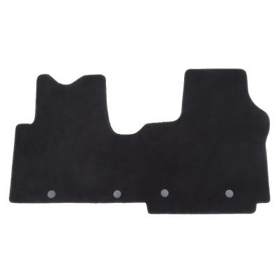 Set covorase auto mocheta Velor RENAULT TRAFIC, 08.2014-07.2021, negru, modele cu 3 locuri, foto