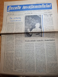 Gazeta invatamantului 22 martie 1963-predare scrierii rapide