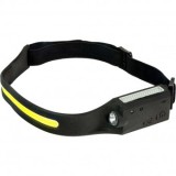 Lanterna Led frontala cu senzor de cap, 300 lum, topmaster
