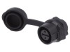 Conector Circular Soclu 12 2-PIN Aurit 5A Mamă