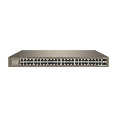 Switch 48 porturi Gigabit, 2 porturi SFP Gigabit, L2 Cloud Management - IP-COM G3350F SafetyGuard Surveillance