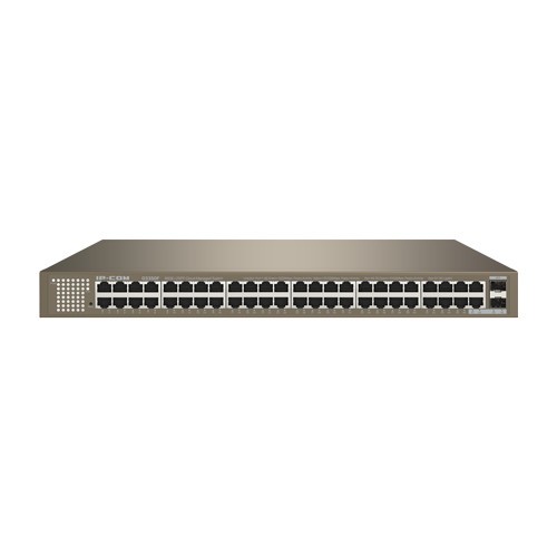 Switch 48 porturi Gigabit, 2 porturi SFP Gigabit, L2 Cloud Management - IP-COM G3350F