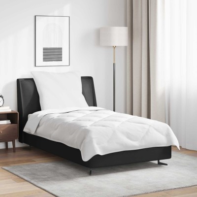 vidaXL Set de Pături cu pernă 2 pcs Alb Microfibră 3376732 foto