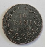 Replica după moneda 10 bani 1867