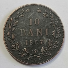 Replica după moneda 10 bani 1867