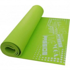 Covoras pentru gimnastica Slimfit DHS, 173 x 58 x 0.6 cm, neopren, rezistent la umezeala, Verde foto