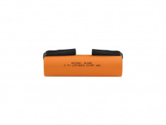 Acumulator Li-Ion reincarcabil 18650 3.7V 2200mAh 5C MOTOMA cu terminale de conectare foto