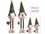 Cumpara ieftin Set 2 figurine Mos Craciun, Craciunita 21 x 14 x 90 H