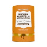 Better Alt Turmeric Curcumin 95 Honey Sticks, Pliculete De Turmeric Si Miere,