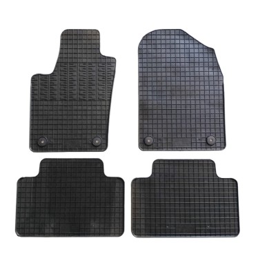 Set covorase auto din cauciuc Jeep Grand Cherokee (Wk2) 2017-2021, Negre foto
