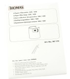 PAPIERFILTERSĂ&bdquo;CKE 787179 pentru aspirator THOMAS