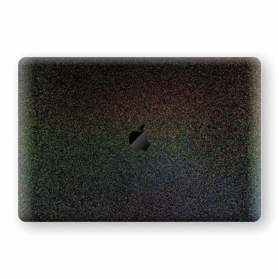 Folie Skin Compatibila cu Apple MacBook Air 13.6 M2 2022 - Wrap Skin Intergalactic Black foto