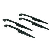 Set aripioare styling exterior Short-Fin 4buc - 140mm - Negru ManiaMall Cars foto