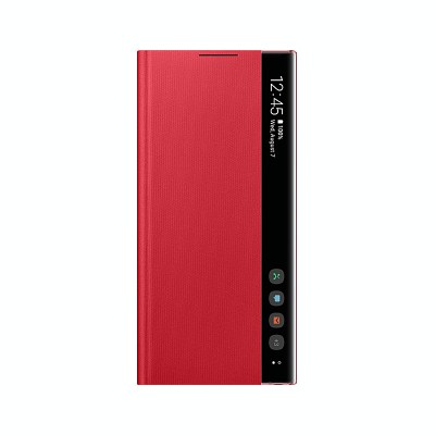 Husa Samsung Galaxy Note 10 N970 / Samsung Galaxy Note 10 5G N971, Clear View Cover, Rosie EF-ZN970CREGWW foto