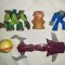 Figurine Gormiti Tigresse stampila Transformers accesoriu Gheara Thunder L18 T2