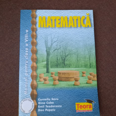 Matematica. Manual Pentru Clasa A VIII-A - Corneliu Savu, Gina Caba