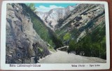 Carte postala, Baile Calimanesti-Valcea, valea Oltului spre Lotru, perioada interbelica